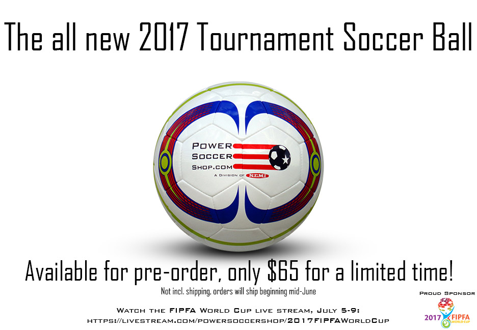 New 2017 Power Soccer Ball, only $65!