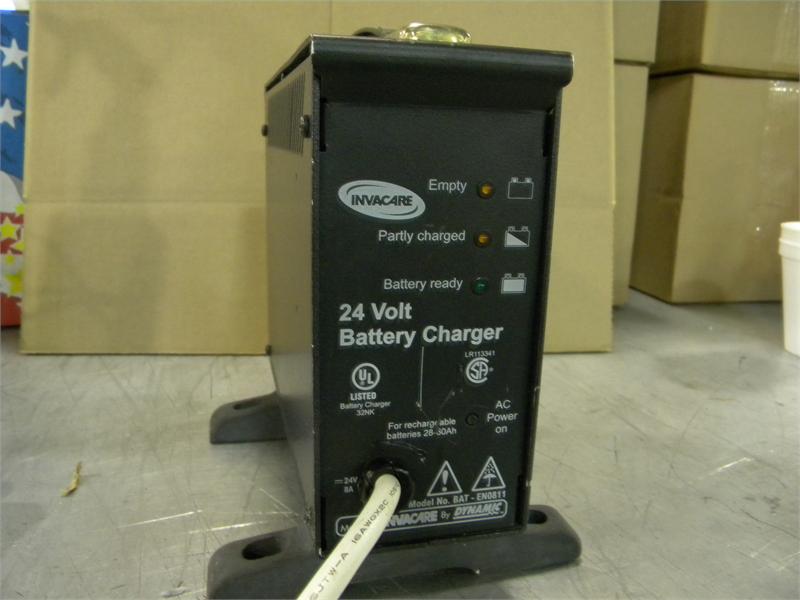 INVACARE By Dynamic 24 Volt Battery Charger 8 Amp