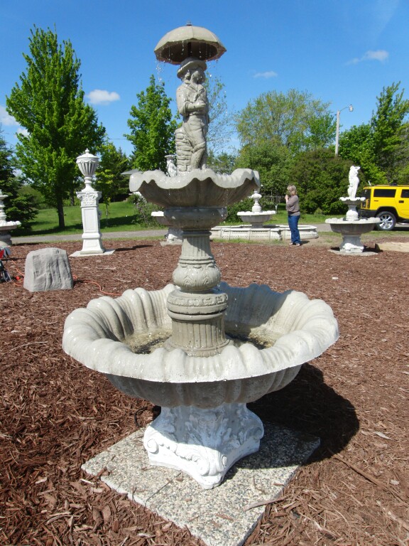 Umbrella Water Fountain